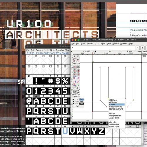 Urban Realm print design
