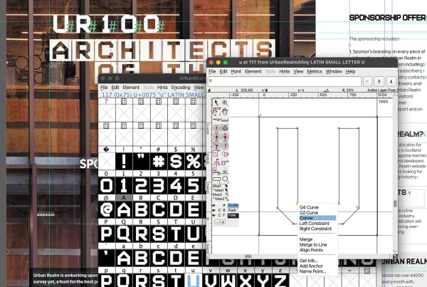 Urban Realm print design