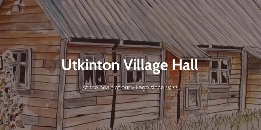Utkinton Village Hall website