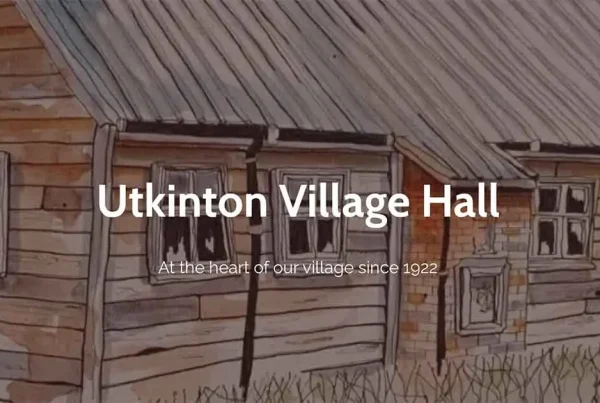Utkinton Village Hall website